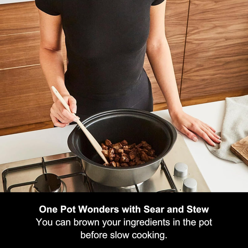 6.5L Easy Time Slow Cooker Automatic Heat Settings