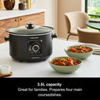 6.5L Easy Time Slow Cooker Automatic Heat Settings