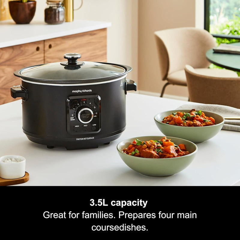 6.5L Easy Time Slow Cooker Automatic Heat Settings