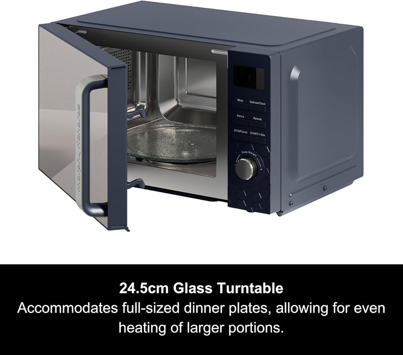 Cassini Digital Glass Microwave 20L Capacity Stainless Steel