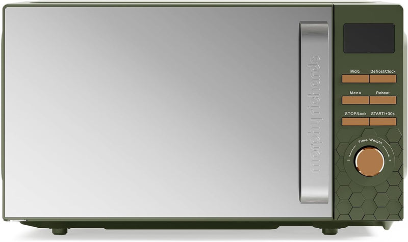 Cassini Digital Glass Microwave 20L Capacity Stainless Steel