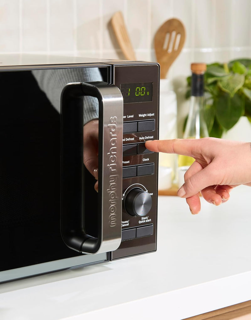 Cassini Digital Glass Microwave 20L Capacity Stainless Steel