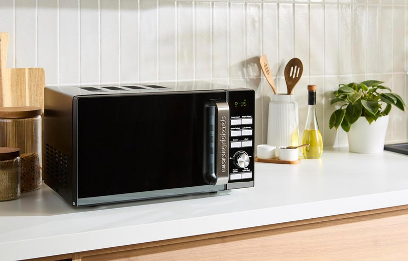 Cassini Digital Glass Microwave 20L Capacity Stainless Steel