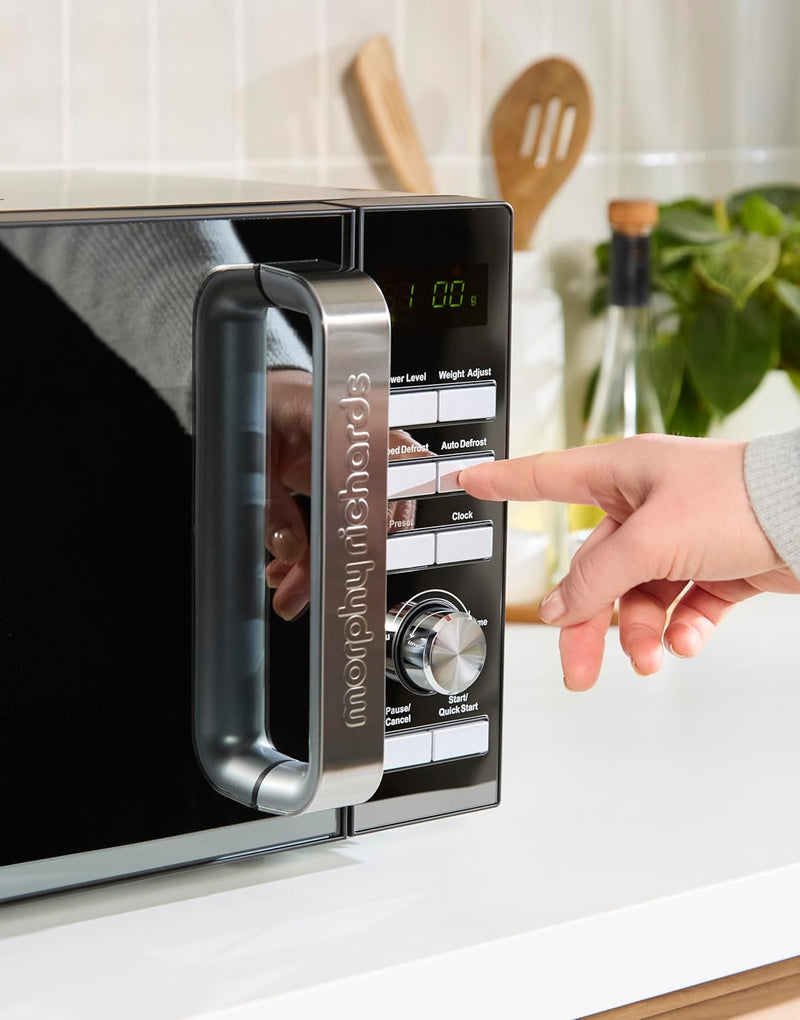 Cassini Digital Glass Microwave 20L Capacity Stainless Steel