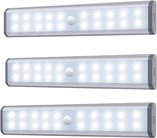 Motion Sensor Cabinet Lights 20 LED Wireless Under
