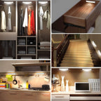 Motion Sensor Cabinet Lights 20 LED Wireless Under