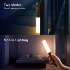 Motion Sensor Rechargeable Wall Light USB Magnetic Stick‑on
