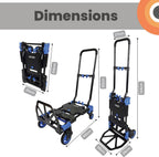 Move-It Folding Hand Truck Trolley Platform with 120KG