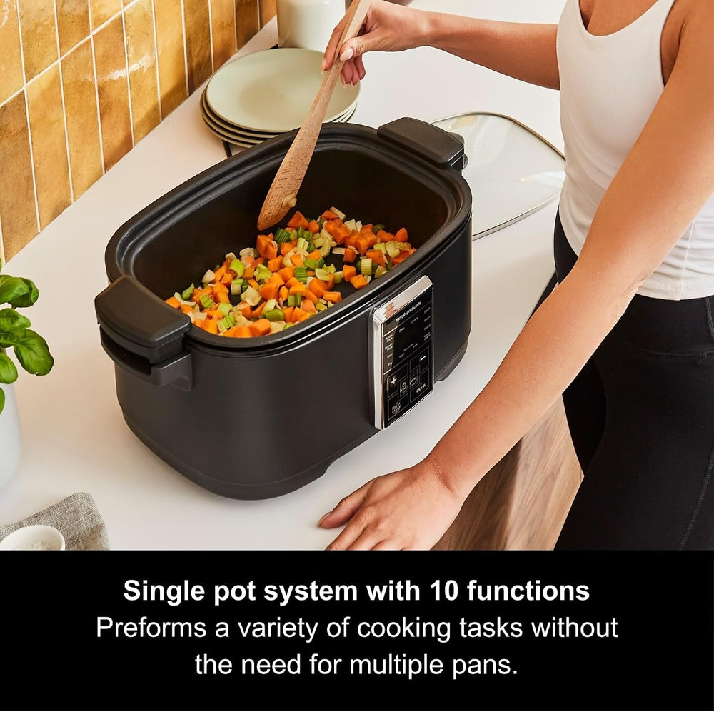 Multifunction 10-In-1 Food Multicooker 6.5L Fry Roast Steam