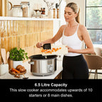 Multifunction 10-In-1 Food Multicooker 6.5L Fry Roast Steam