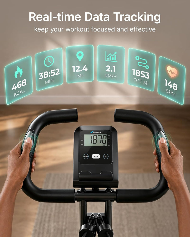 Multifunctional Foldable Exercise Bike Exclusive App