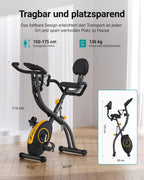 Multifunctional Foldable Exercise Bike Exclusive App