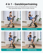 Multifunctional Foldable Exercise Bike Exclusive App
