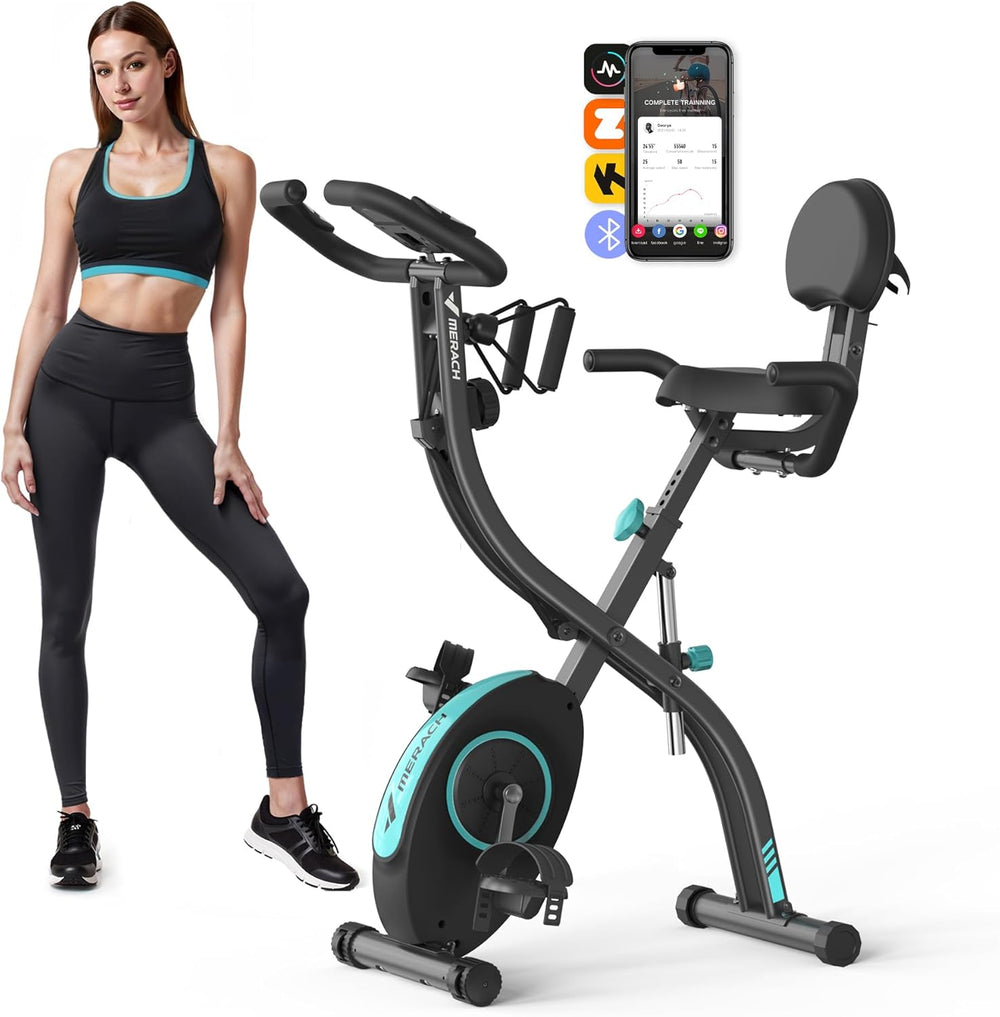 Multifunctional Foldable Exercise Bike Exclusive App