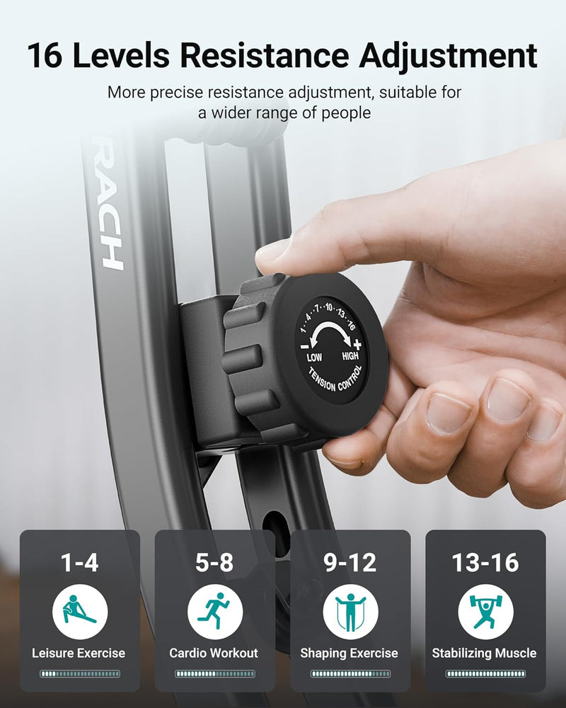 Multifunctional Foldable Exercise Bike Exclusive App