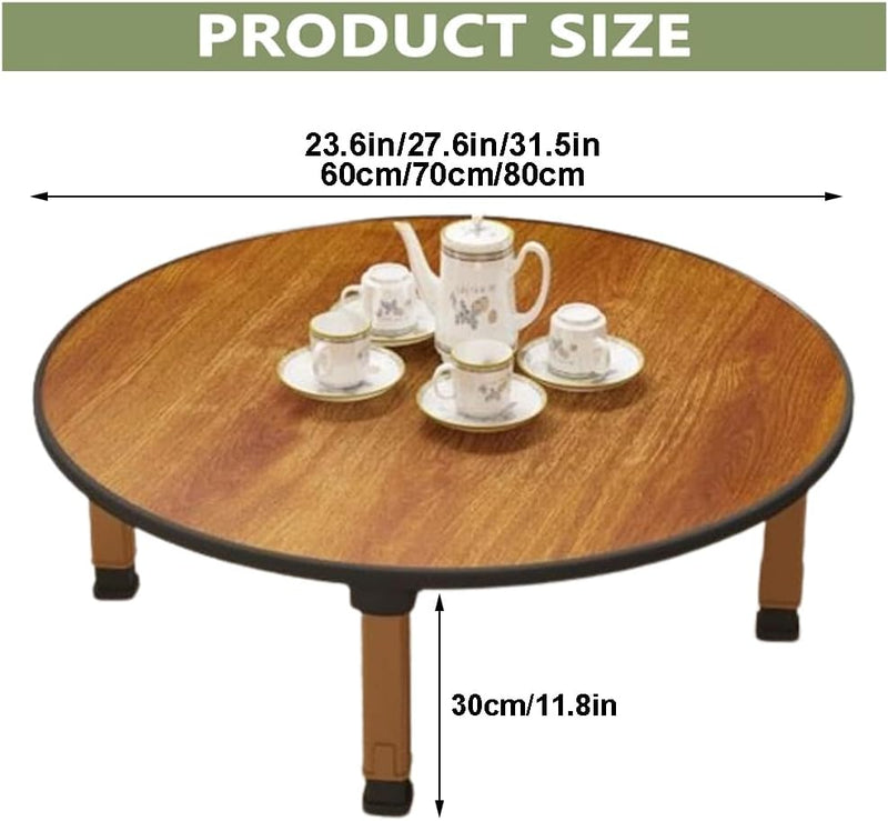 Multifunctional Folding Japanese-Style Tea Coffee Table Low
