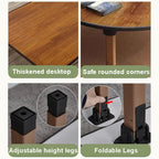 Multifunctional Folding Japanese-Style Tea Coffee Table Low