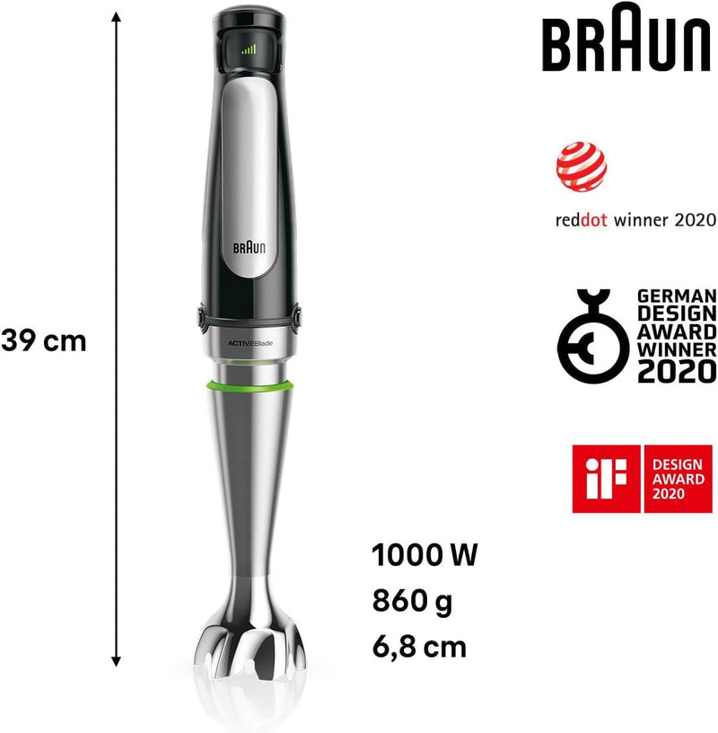 Multiquick 7 Hand Blender 1000W with 1250ML Jug