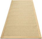 Mumbai 100% Natural Sisal Rug with Cotton Borders
