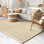 Mumbai 100% Natural Sisal Rug with Cotton Borders
