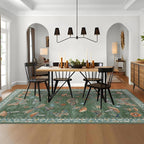 Mushroom Butterfly Rug for Living Room