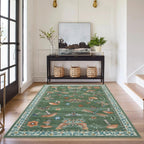 Mushroom Butterfly Rug for Living Room
