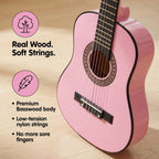 Music Alley 34 Inch Junior Classical Guitar Natural