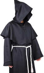 Myir Jun Monk Costume Medieval Friar Hooded Renaissance