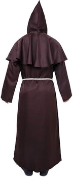 Myir Jun Monk Costume Medieval Friar Hooded Renaissance