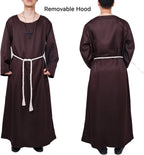 Myir Jun Monk Costume Medieval Friar Hooded Renaissance