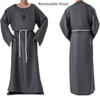 Myir Jun Monk Costume Medieval Friar Hooded Renaissance