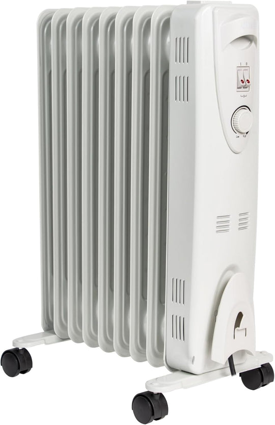 Mylek Oil Filled Heater Radiators 2500W Electric Portable