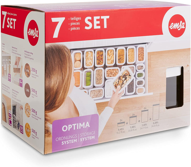 N11429 Optima 7-Piece Dry Storage Container Set 2