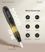 Nail Drill 20000RPM E File for Beginners Compact