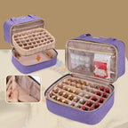 Nail Polish Organiser Holds 40 Bottles and a