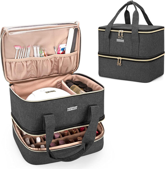 Nail Polish Organiser Holds 40 Bottles and a