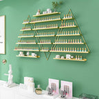 Nail Polish Rack Wall Mounted 6 Sets Metal