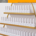 Nail Polish Rack Wall Mounted 6 Sets Metal