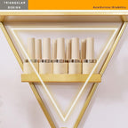 Nail Polish Rack Wall Mounted 6 Sets Metal