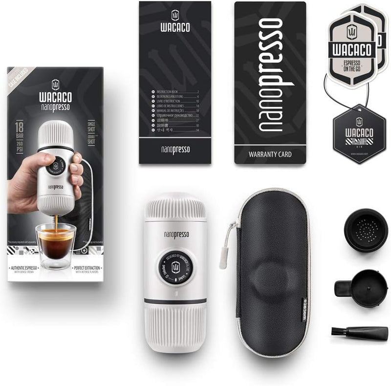 Nanopresso Portable Espresso Maker Bundled with Protective Case