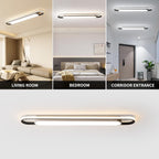 Naroume Dimmable LED Ceiling Light Modern Linear Lamp