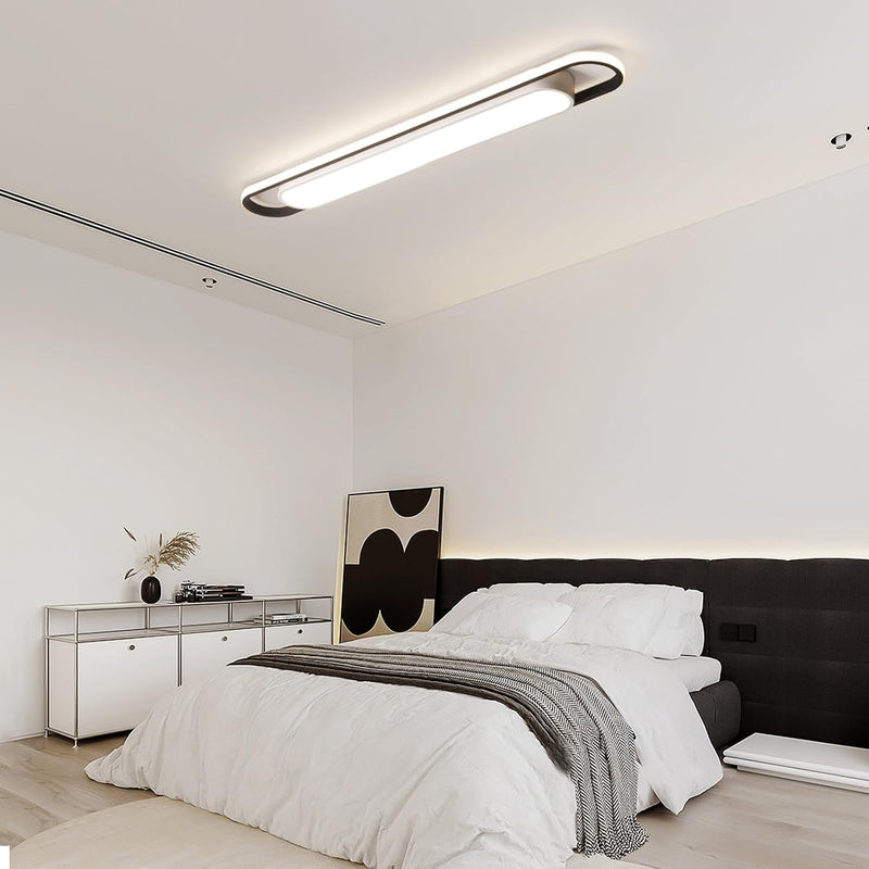 LED Ceiling Light Modern Linear Lamp 92CM Smart