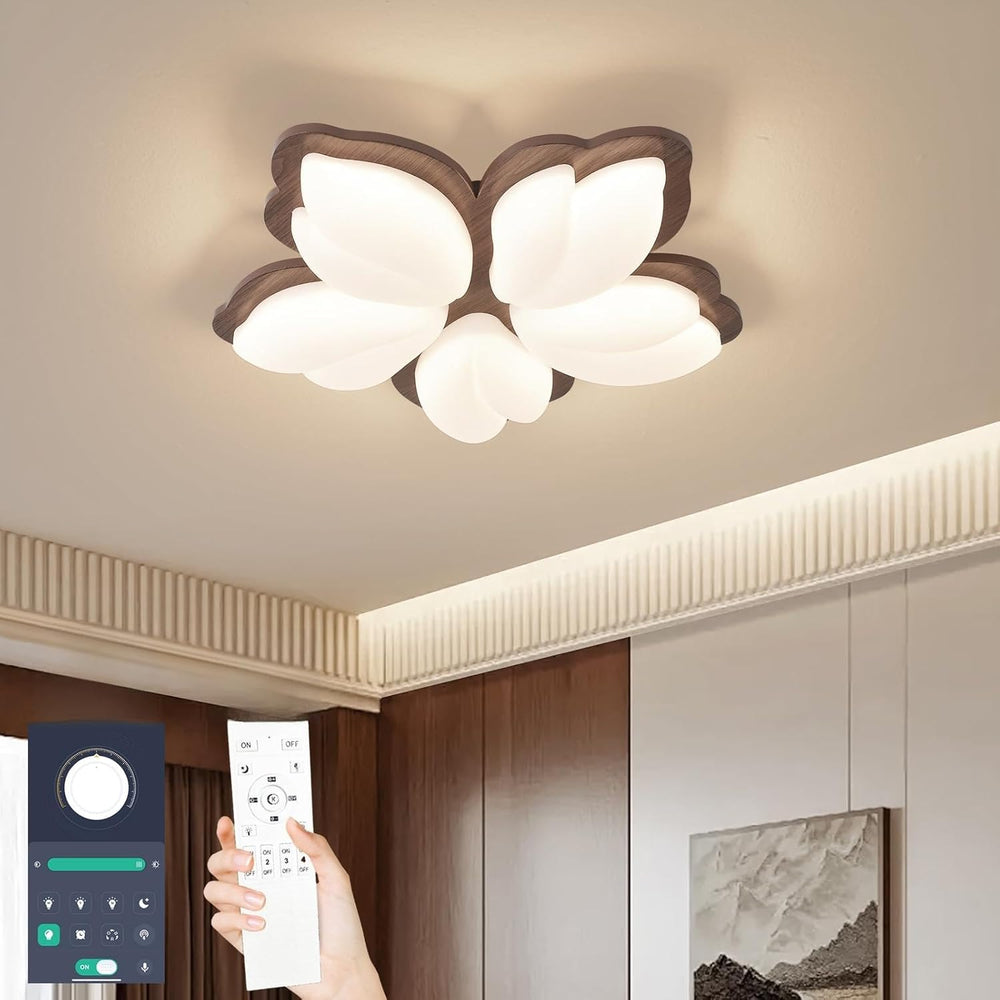 Naroume Smart Dimmable LED Ceiling Light 6580lm 5-Light