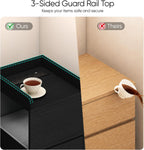 Narrow 30CM Bedside Table with Charging Station Sensor