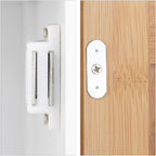 Narrow Bathroom Cabinet Drawer Natural Look Height-Adjustable