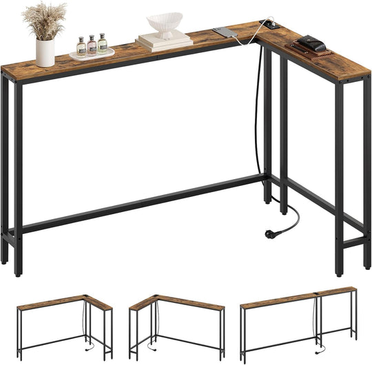 Narrow Console Table Entrance 15CM Wide Hallway 1ac