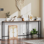 Narrow Console Table Entrance 15CM Wide Hallway 1ac