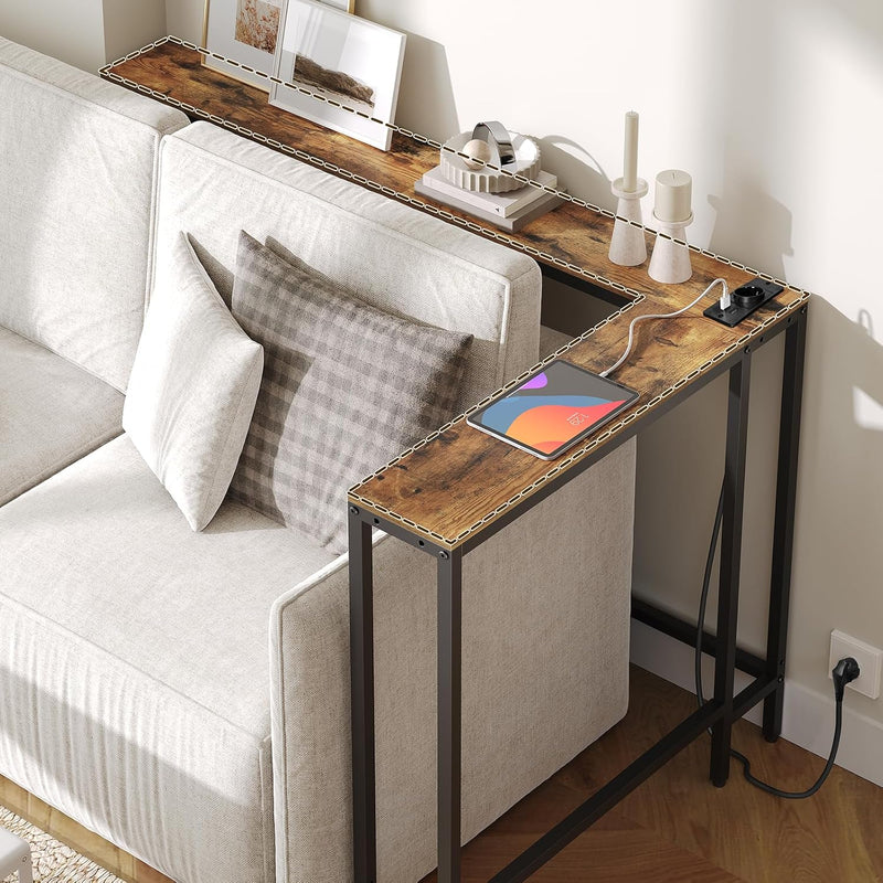 Narrow Console Table Entrance 15CM Wide Hallway 1ac