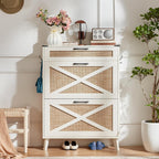 Narrow Slim Shoe Rack Storage Cabinet