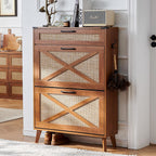 Narrow Slim Shoe Rack Storage Cabinet